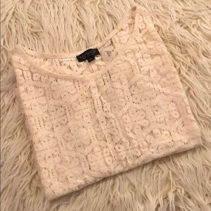 Topshop Lace Top